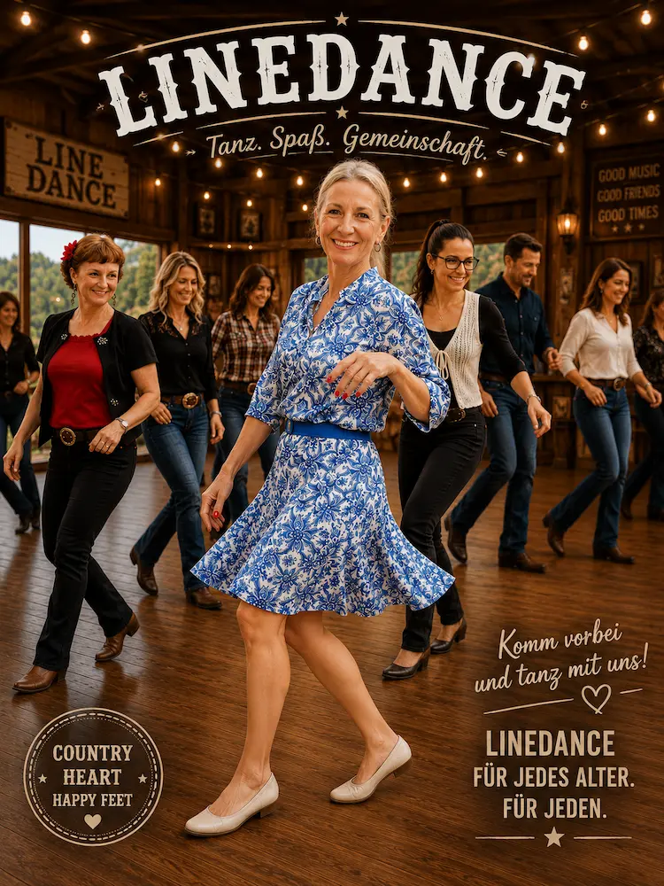 Linedance Beginner Kurs in Graz